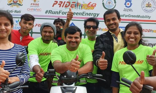 Pride run for green energy