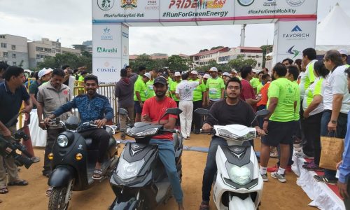 Pride run for green energy